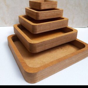 ظرف پذیرایی چوبی