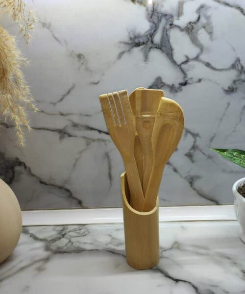 ست کفگیر چوبی