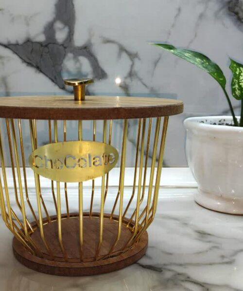 شکلات خوری درب چوبی