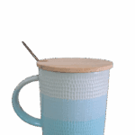 ماگ سرامیکی درب بامبو