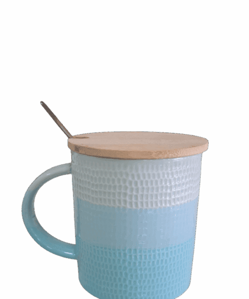 ماگ سرامیکی درب بامبو